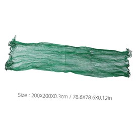 Kisangel Golf Practice Net 2m x 2m Golf Nylon Net Portable Garden Screen Mesh Impact Screen