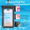 2 Pack Waterproof Phone Pouch with Adjustable Lanyard