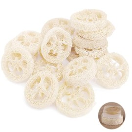 Loofah Sponge Soap Saver Pad Eco-Friendly Soap Lift Organic Loofah Natural Drying Mat for Bathroom/Kitchen, Facial Soap Holder and DIY Customize Soap Tools for Removing Body Stains and Skin Deep Oil