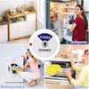 VCRANONR Dishwasher Magnet Clean Dirty Sign Double Sided Strong Kitchen