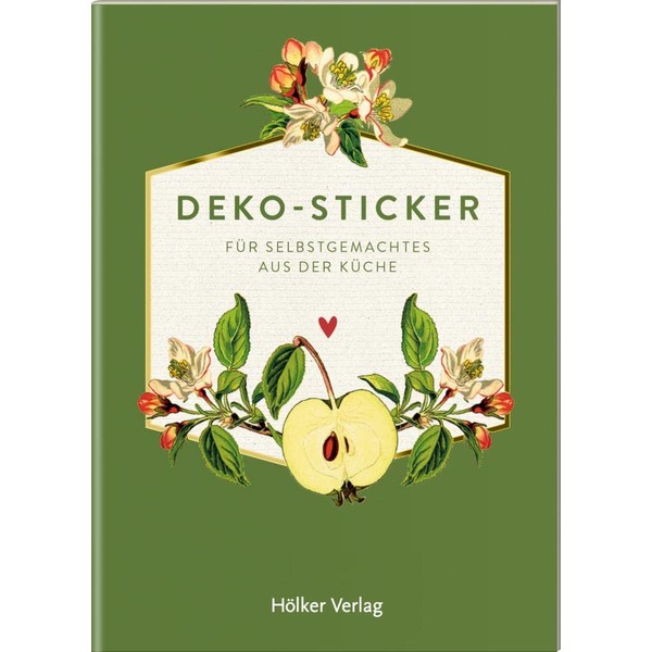 Deko-Sticker, Äpfel (Küchenpapeterie): Für Selbstgemachtes aus der Küche