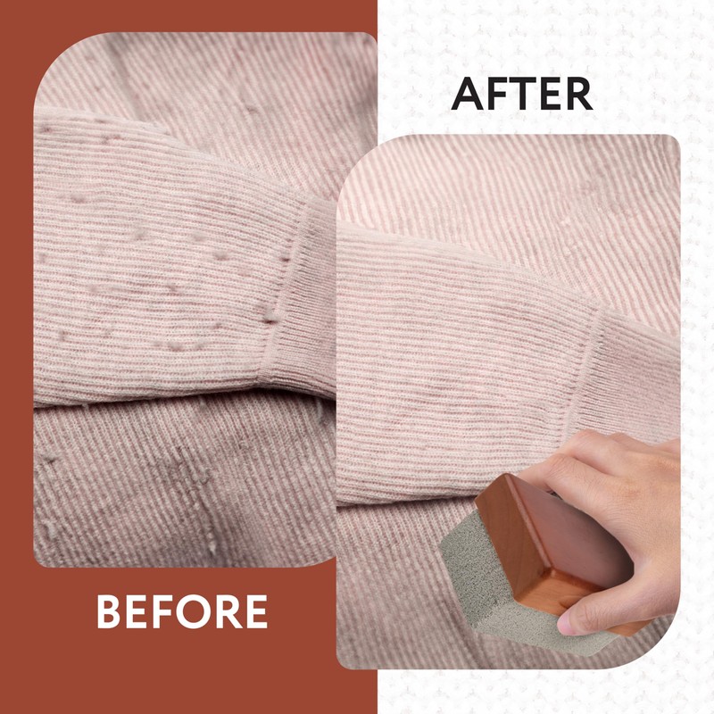 Impresa Extra Large Fabric Pumice Stone - Brown, Manual Efficient