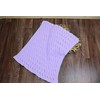 Knitting Pattern for a Cabled Babies Blanket, Aran Yarn Baby