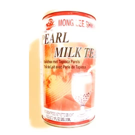 5 Cans Mong Lee Shang Pearl Milk Tea And 1 Can Pearl Soybean Drink With Tapioca Ball (11 Fl Oz Each Can)
