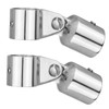 Bimini Top 2 Jaw Slides and 2 Eye End Caps,