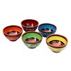 Cactus Canyon Ceramics Salsa Bowls - Spanish Terracotta Multicolor Decor