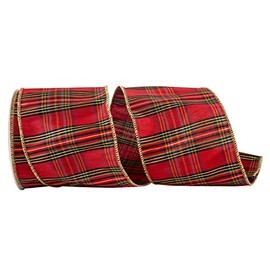 Reliant Ribbon 93898W-065-10F Art_and_Craft_Supply, Red