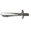Kiola Designs Silver Toned Propellor Plane Square Tie Clip