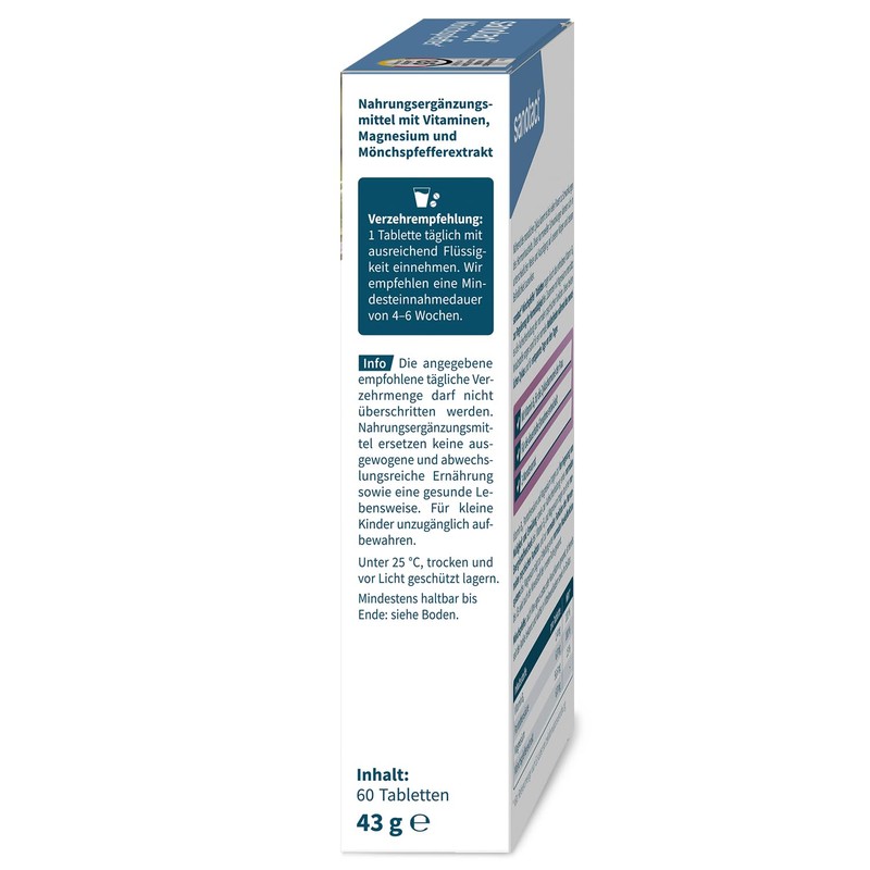 sanotact Monk's Pepper + (6 x 60 Tablets) • 6