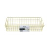 Box Sweden 40x7.5cm Wire Storage Basket Kitchen/Bath Organiser Container Gold