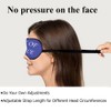 NOHSHE Out of Office Sleep Eye Mask Eye Cover Warning