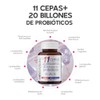 MegaBiotic Probióticos 20 Billones y 11 Cepas 60 cápsulas 570mg