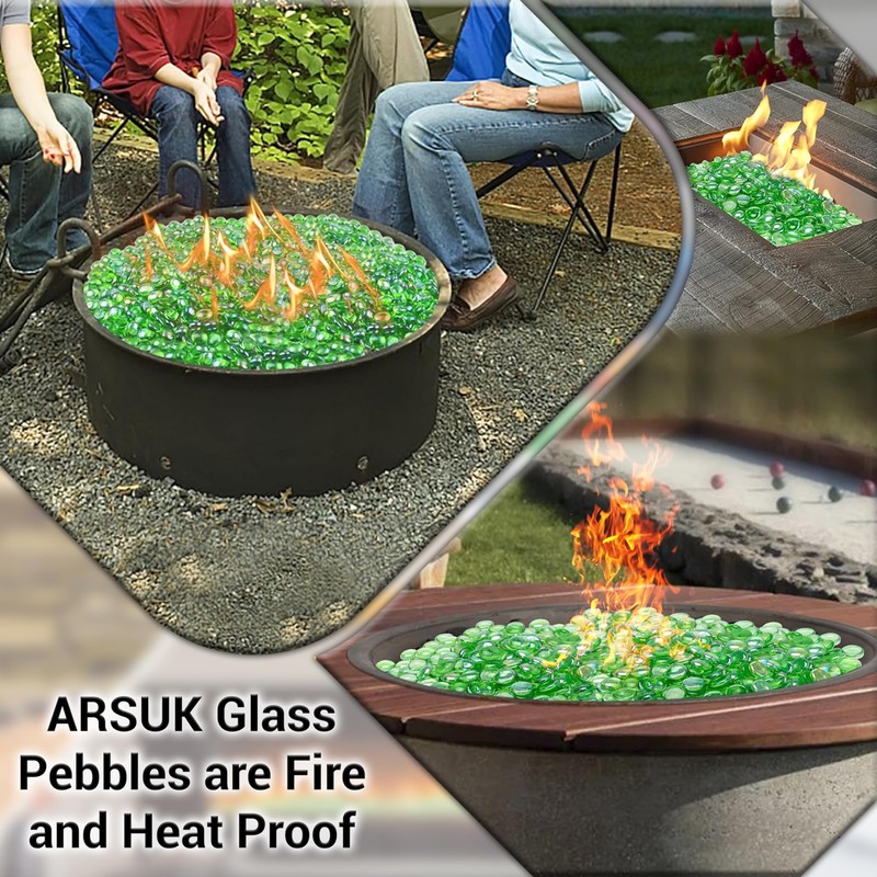 Arsuk Pebbles, Round Decorative Stones for Vases and Decoration, Marbles,