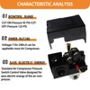 Nihfien 95-125 PSI Air Compressor Pressure Switch Control Valve 110V-240V
