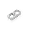 QGHAUC 1 Inch Universal Aluminum Leaf Spring Lowering Block Kit