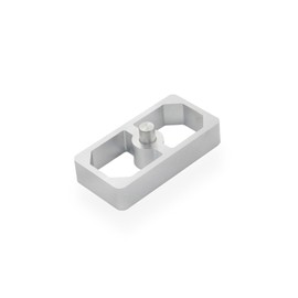 QGHAUC 1 Inch Universal Aluminum Leaf Spring Lowering Block Kit Versatile for Ride Height Adjustment (1 Pcs)