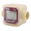 Digital Turbine Flow Meter 20BAR High Accuracy LCD Display G1