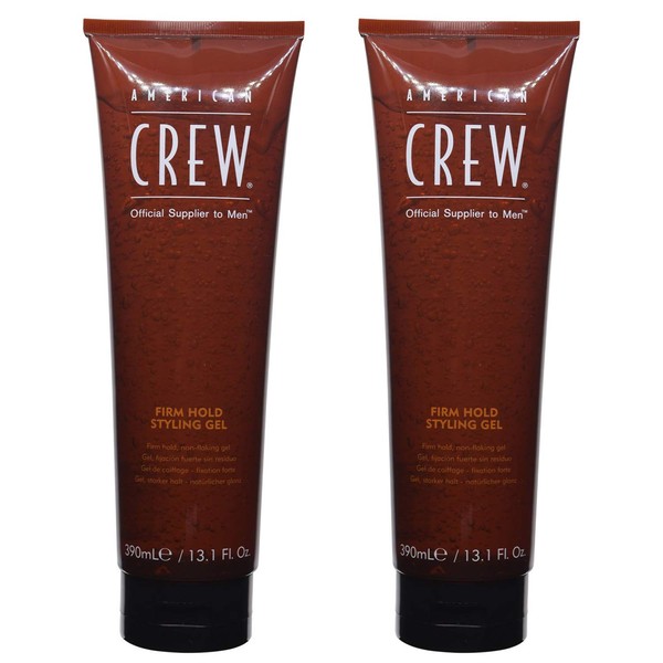 American Crew Firm Hold Styling Gel, 13.1 Fluid Ounce (Pack of 2)