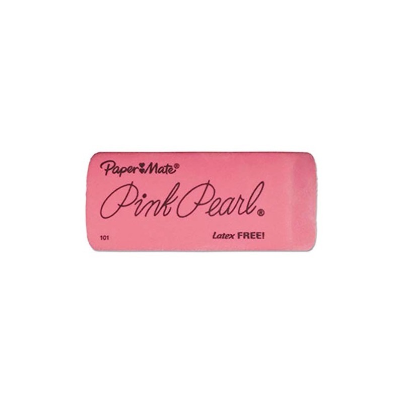 Pink Pearl Eraser, Large, 3/Pack