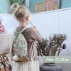 Papierdrachen Rabbit Backpack Flowers & Green - Cotton / Canvas