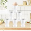 6 Pcs Ceramic Egg Cups Porcelain Egg Stand Holders for