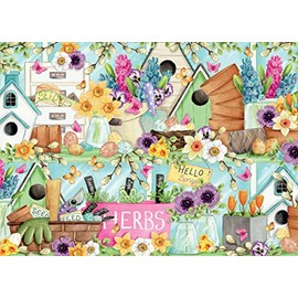 Ceaco - Birds and Blooms - Spring is in The Air - 1000 Piece Jigsaw Puzzle