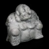 Howlite Sitting Buddha Statue