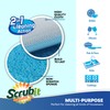 Scrub and Wipe Cleaning Sponges [10 Pack] – SCRUBIT Dual