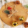 2 adornos colgantes de campana de Navidad para decoración del