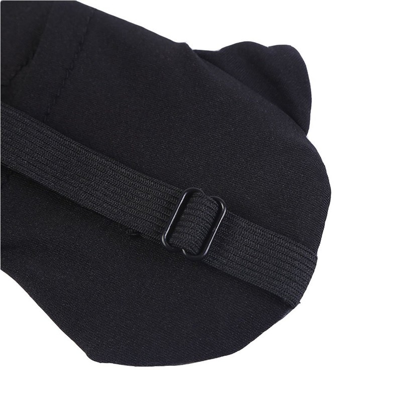 HXINFU 3D Fluffy Sleeping Eye Mask for Kids Cute Light