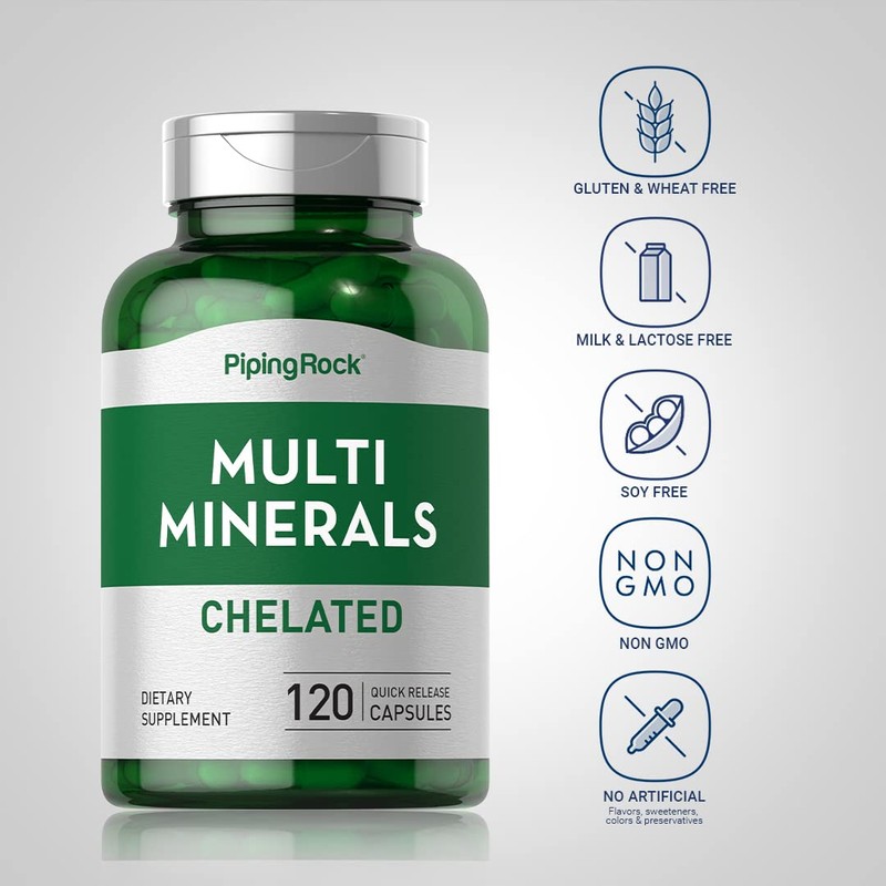 Piping Rock Piping Rock Mega Multi Mineral Chelated Supplement |