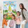 Easter Games for Kids-Pin The Egg Stickers on The Bunny