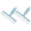Gatuida 2pcs Hair Removal Comb for Broom Multi-Function Cleaning Tool