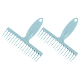 Gatuida 2pcs Hair Removal Comb for Broom Multi-Function Cleaning Tool for Household Use Easy to Clean Compact Design for Removing Hair and Debris from Brooms and Vacuums