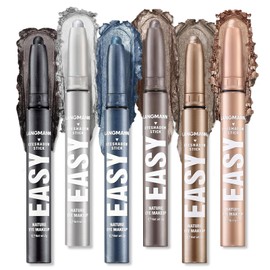 flintronic Eyeshadow Stick Matte Shimmer Eyeshadow Pack of 6