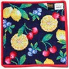 FEILER LA FRUTTA Rafrutta Handkerchief, 9.8 x 9.8 inches (25