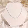 Necklaces for Women Pearl Choker Necklace Multi Strands Choker Gold