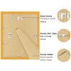 THKRLOF 8x10 Picture Frame with Real Glass, Wooden cute 8