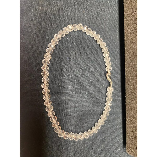 Unbranded CRYSTAL BEADS --10 INCH LENTHS -WITH LOBSTER CLAW FASTNER-4