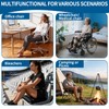Inflatable Travel Cushion Airplane Seat with Pump for Office Chair,