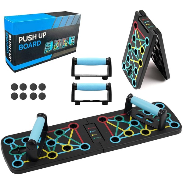 Push Up Board, 12 in 1 Faltbare Push Up Rack
