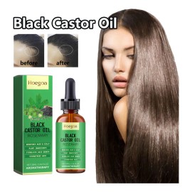 Para El Hogar, Aceite De Ricino Negro Hoegoa Para Cabello Gr