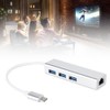 USB 3.0 to Ethernet Adapter with 3 Ports HUB Type