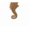 Gallerie II Wood Bead Sea Horse Ornament Beige