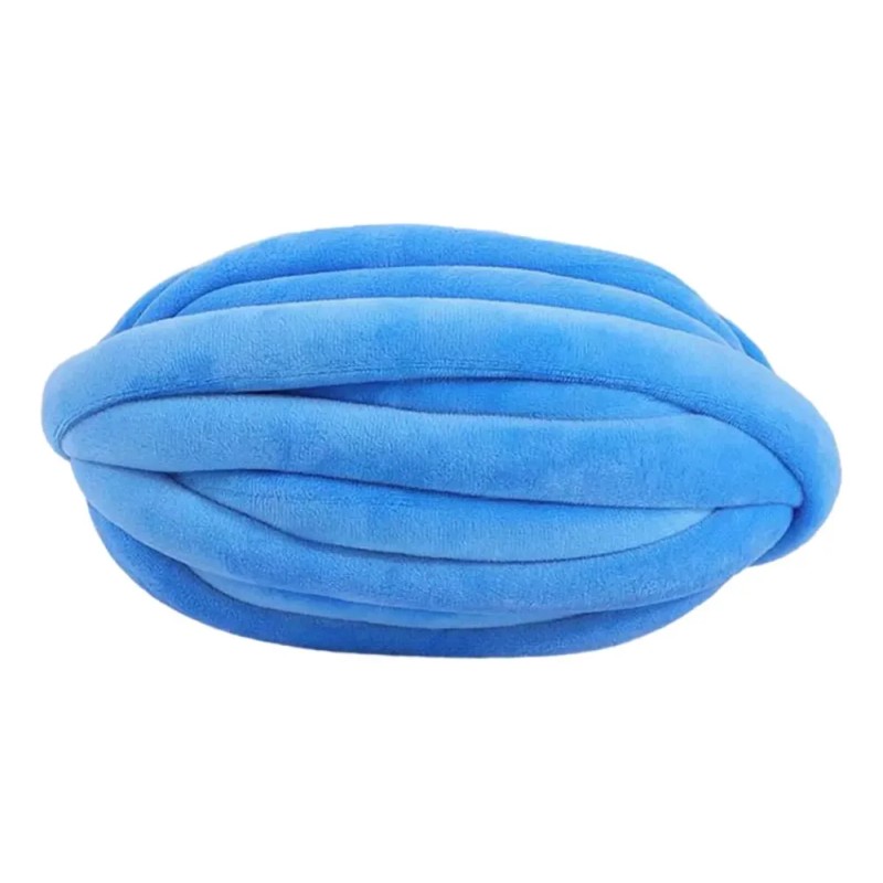 Hilo Grueso Para Tejer Brazo, Tubo Lavable, Hilo, Hilo Azul