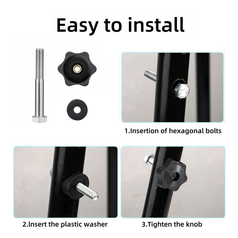 SZHSYJY 2 Set Rollator Walker Replacement knobs,Universal,Replacement Arm Adjustment Knobs