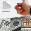 Attic Fan Cover, Whole House Insulation Cover for Vents with