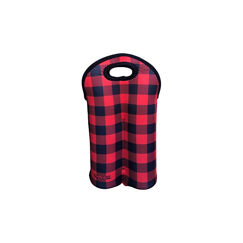 Koverz - #1 Neoprene Wine Carrier, Wine Tote, Double Bottle