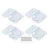 4PCS Bed Rail Bracket Heavy Duty Stainless Steel Bed Rail