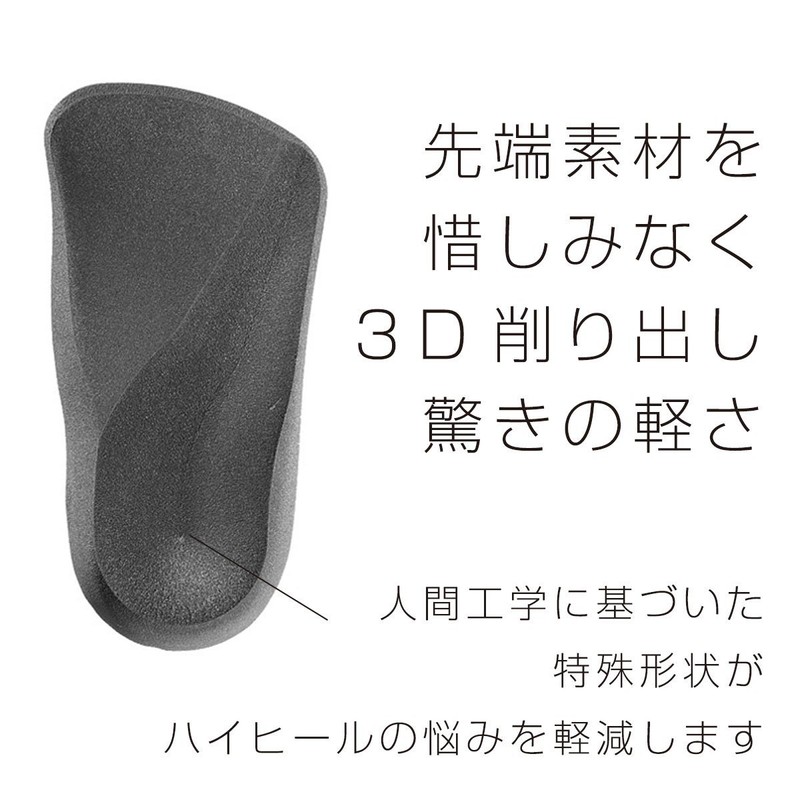 Formthotics Dress Fashion 3/4 Insoles (Dress Fashion 3/4) - charcoal,